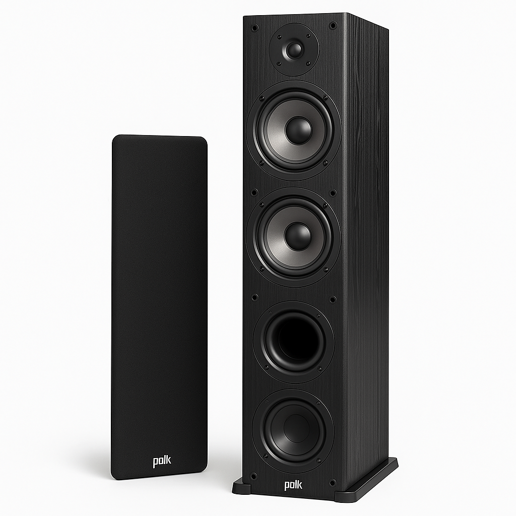 Polk Audio T50 Floor-Standing Tower Speaker Review: Affordable Entry Into Home Theater Sound