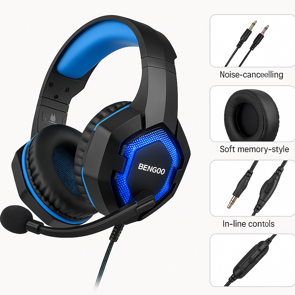 BENGOO G9000 Stereo Gaming Headset Review: Budget-Friendly Immersion for Multi‑Platform Gamers