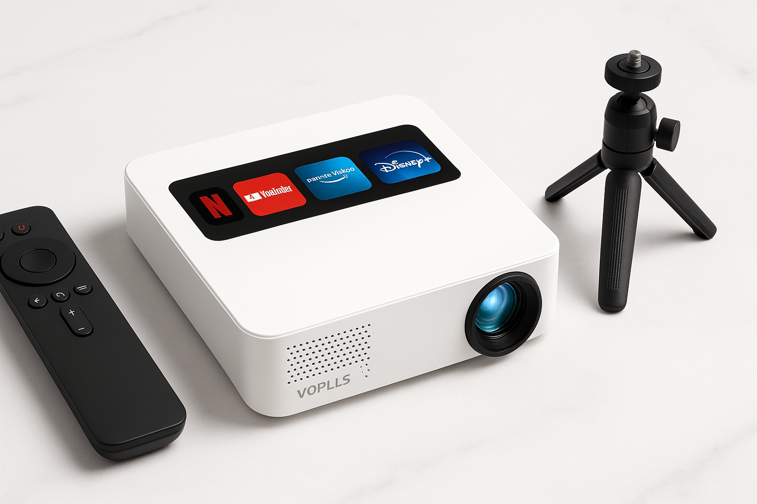 VOPLLS 1.81" Smart Mini Projector Review: A Pocket-Size 1080P Streaming Companion