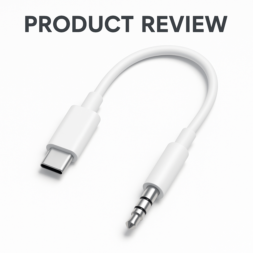 USB C to 3.5mm Audio Aux Jack Cable (3.3 ft, White) Review: Simple Wired Audio for Modern Phones