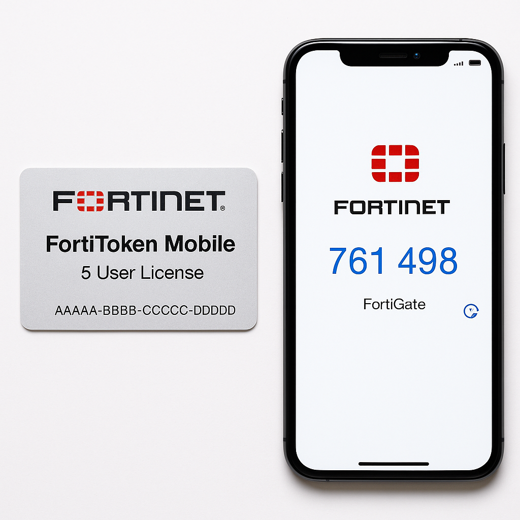 Fortinet FortiToken Mobile 5 User License (FTM-ELIC-5) Review: Simple MFA Expansion for Small Teams
