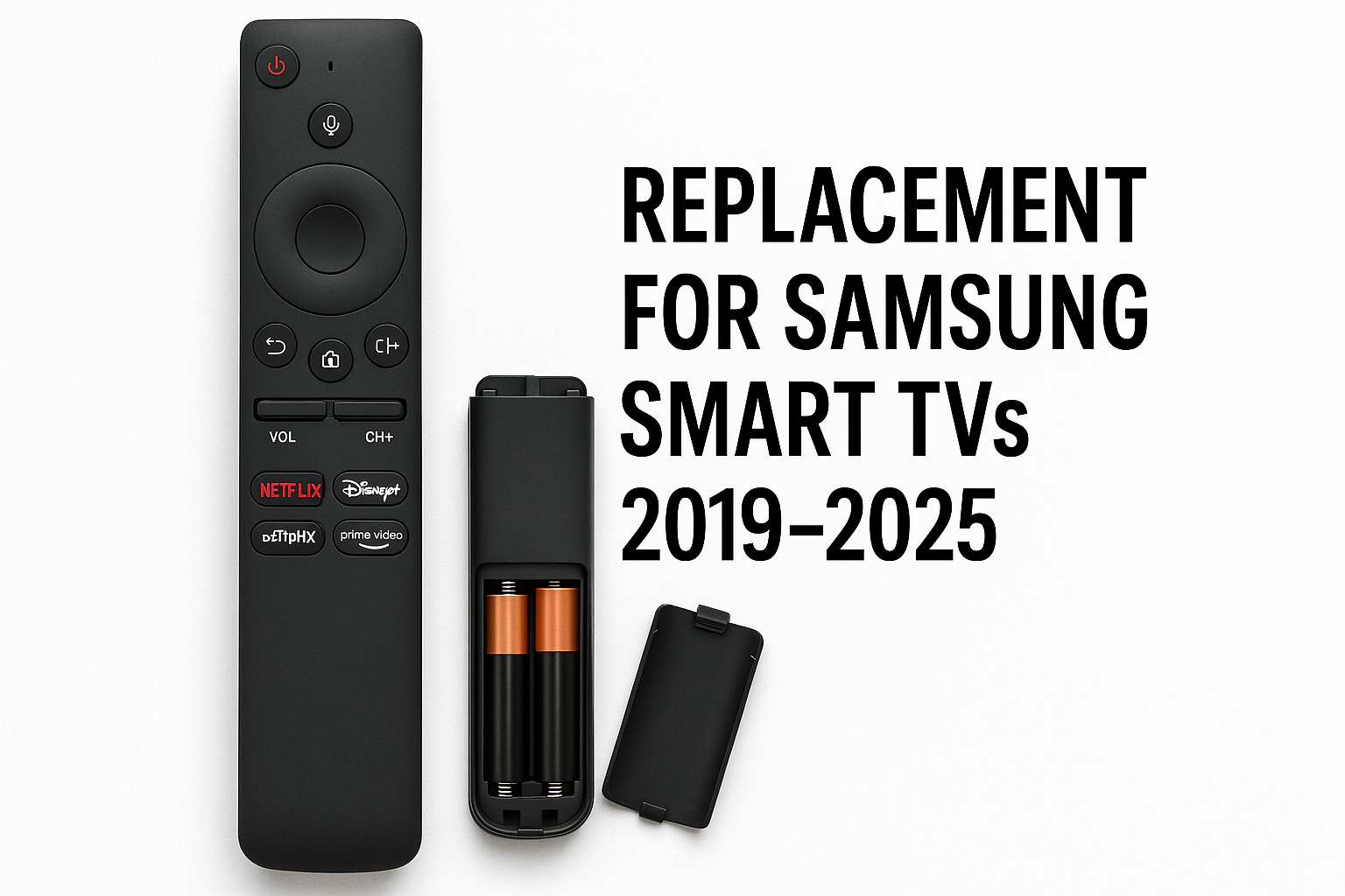 Replacement Remote for 2019–2025 Samsung Smart TVs: A Practical, Voice-Enabled Alternative