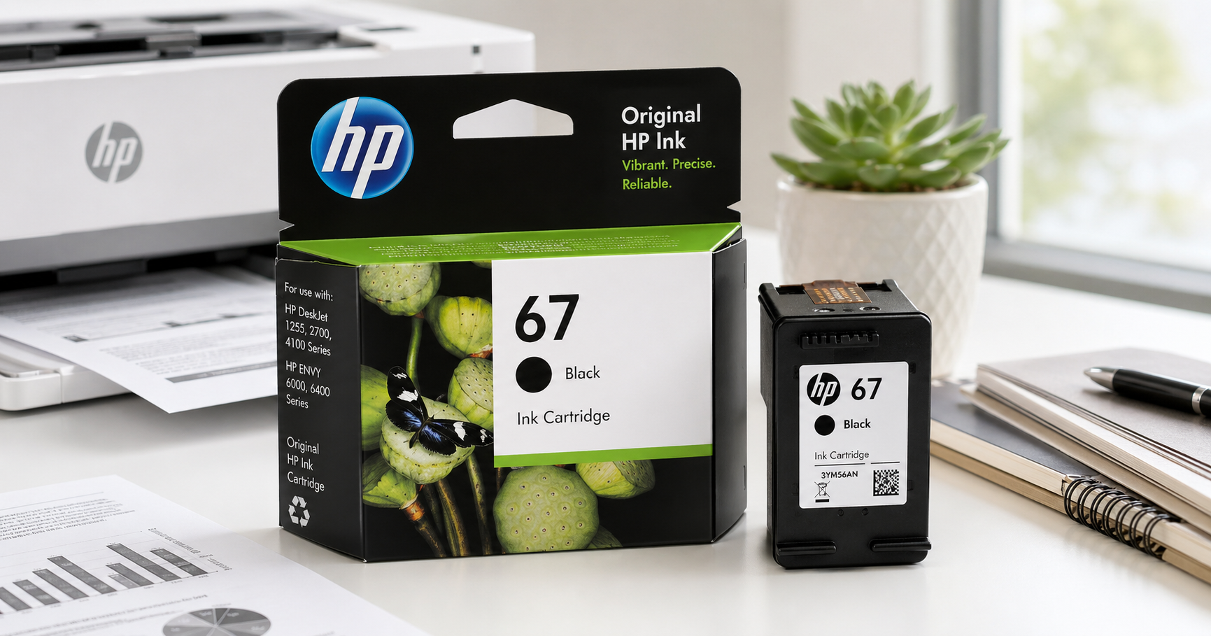 HP 67 Black Ink Cartridge Review: Reliable Everyday Printing for HP DeskJet and Envy Users