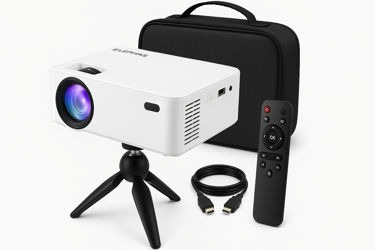 ELEPHAS Mini Projector (BL128) Review: Ultra‑Portable Big Screen on a Budget