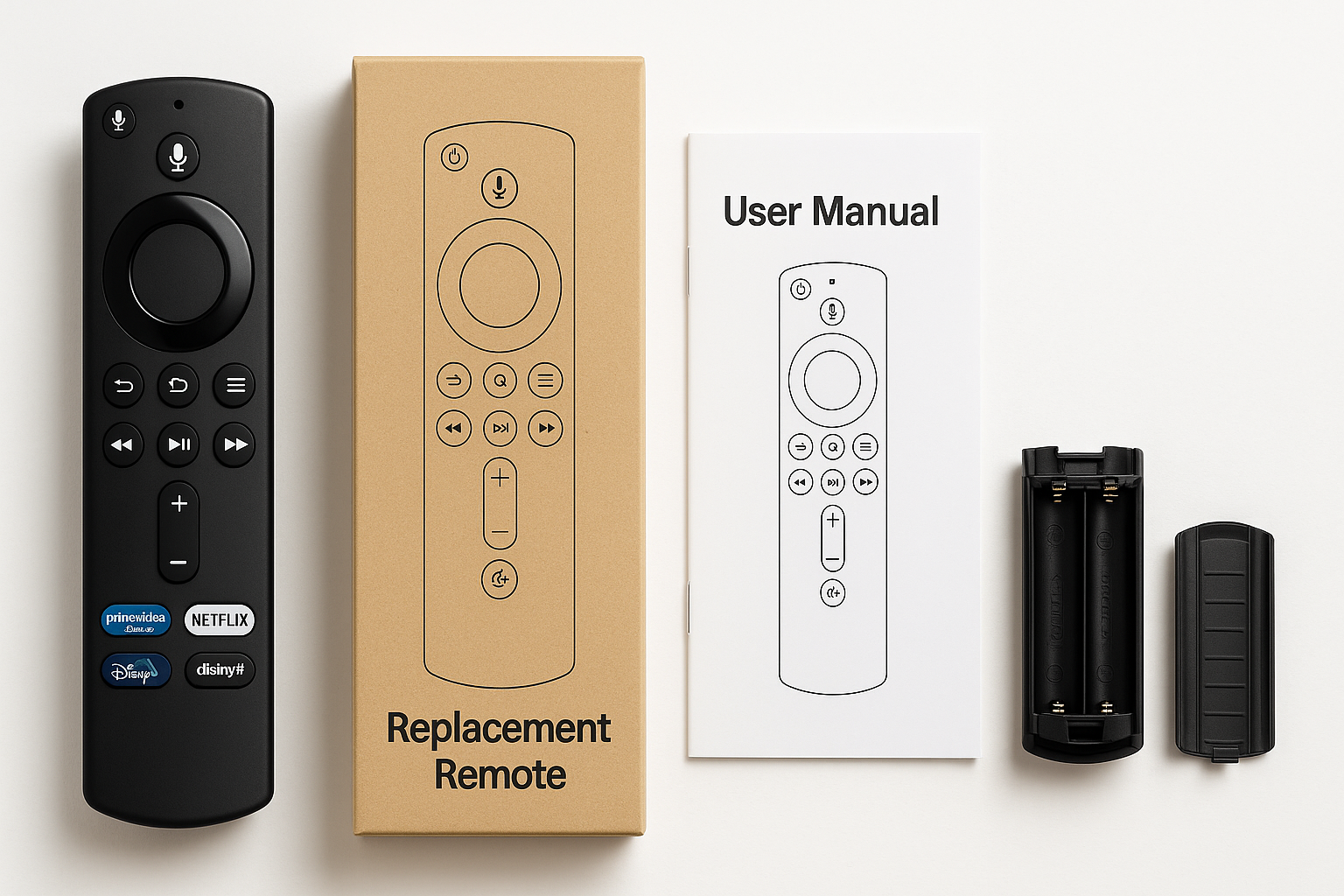 ORQRQO Replacement Remote for Fire TV Devices and Smart TVs: A Versatile Voice-Control Upgrade