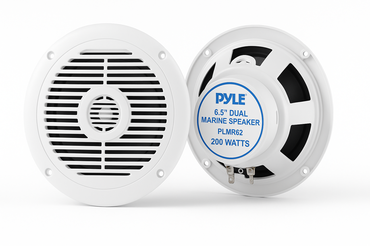 Pyle 6.5" Dual Marine Speakers (PLMR62, White) Review: Budget-Friendly Waterproof Sound for Boats and Outdoor Use