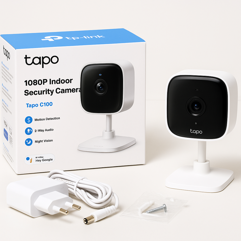 TP-Link Tapo C100 Review: A Budget 1080p Indoor Camera for Everyday Home Monitoring