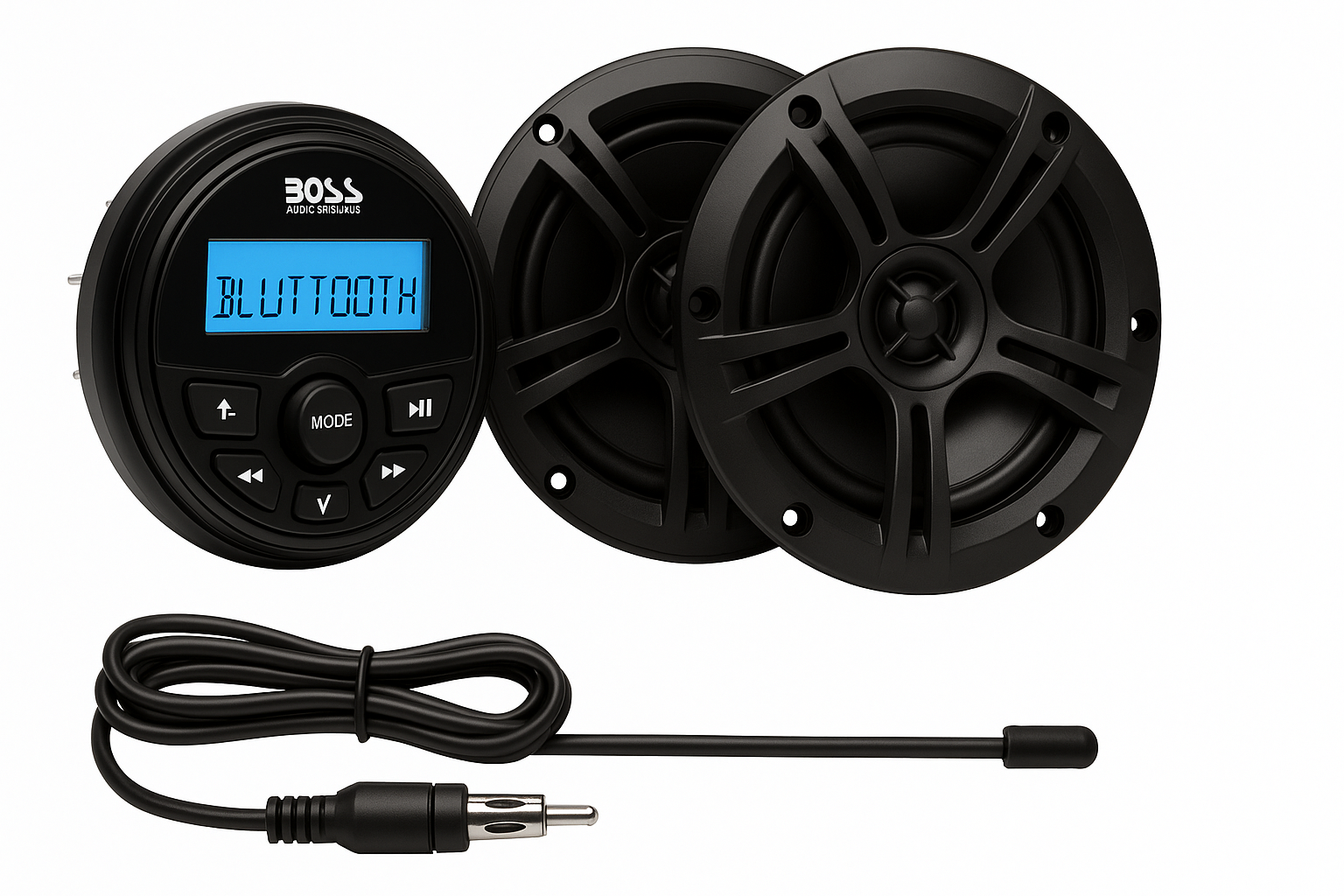 BOSS Audio Systems MCKGB450B.6 Marine Gauge Stereo & 6.5" Speakers Review