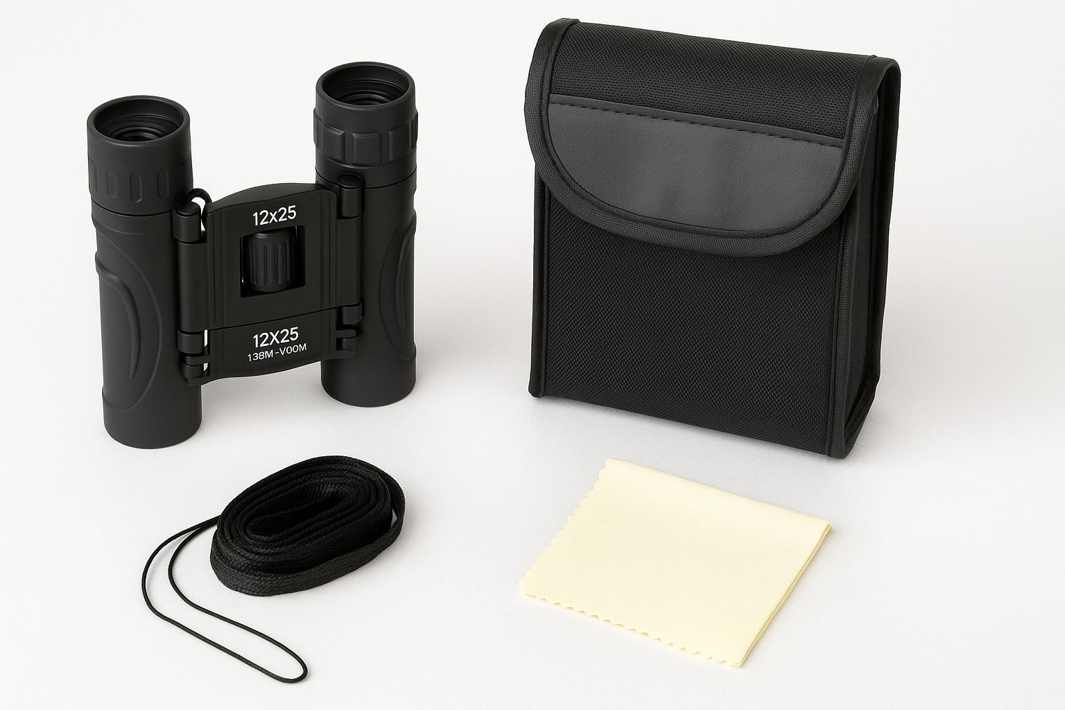 POLDR 12x25 Small Pocket Binoculars Review: Ultra-Compact Optics for Everyday Use
