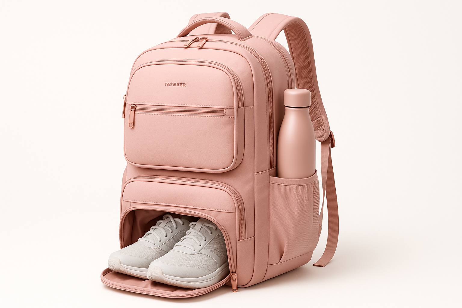 Taygeer Travel Backpack for Women (Pink) Review: Versatile Carry-On for Work, Weekends, and Nursing Shifts