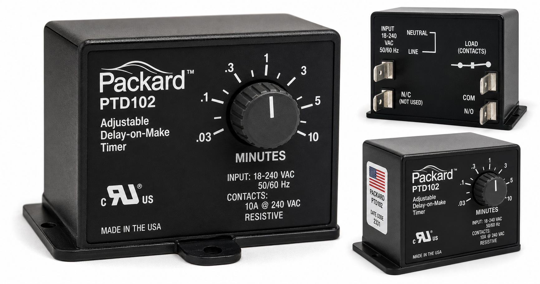 Packard PTD102 Adjustable Delay-on-Make Timer Review