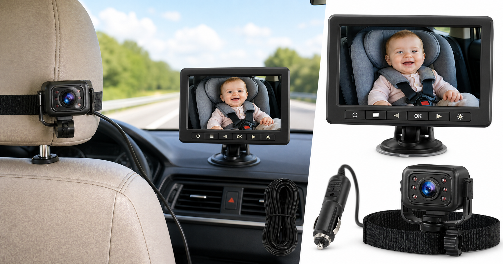 DoHonest Baby Car Camera HD 1080P Review: A Safer Way to Monitor Rear-Facing Infants on the Road