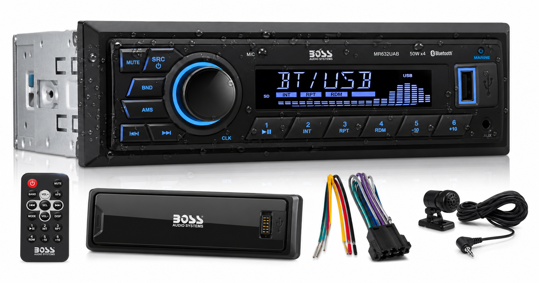 Boss Audio Systems MR632UAB Marine Receiver Review: Budget-Friendly Bluetooth Stereo for the Water