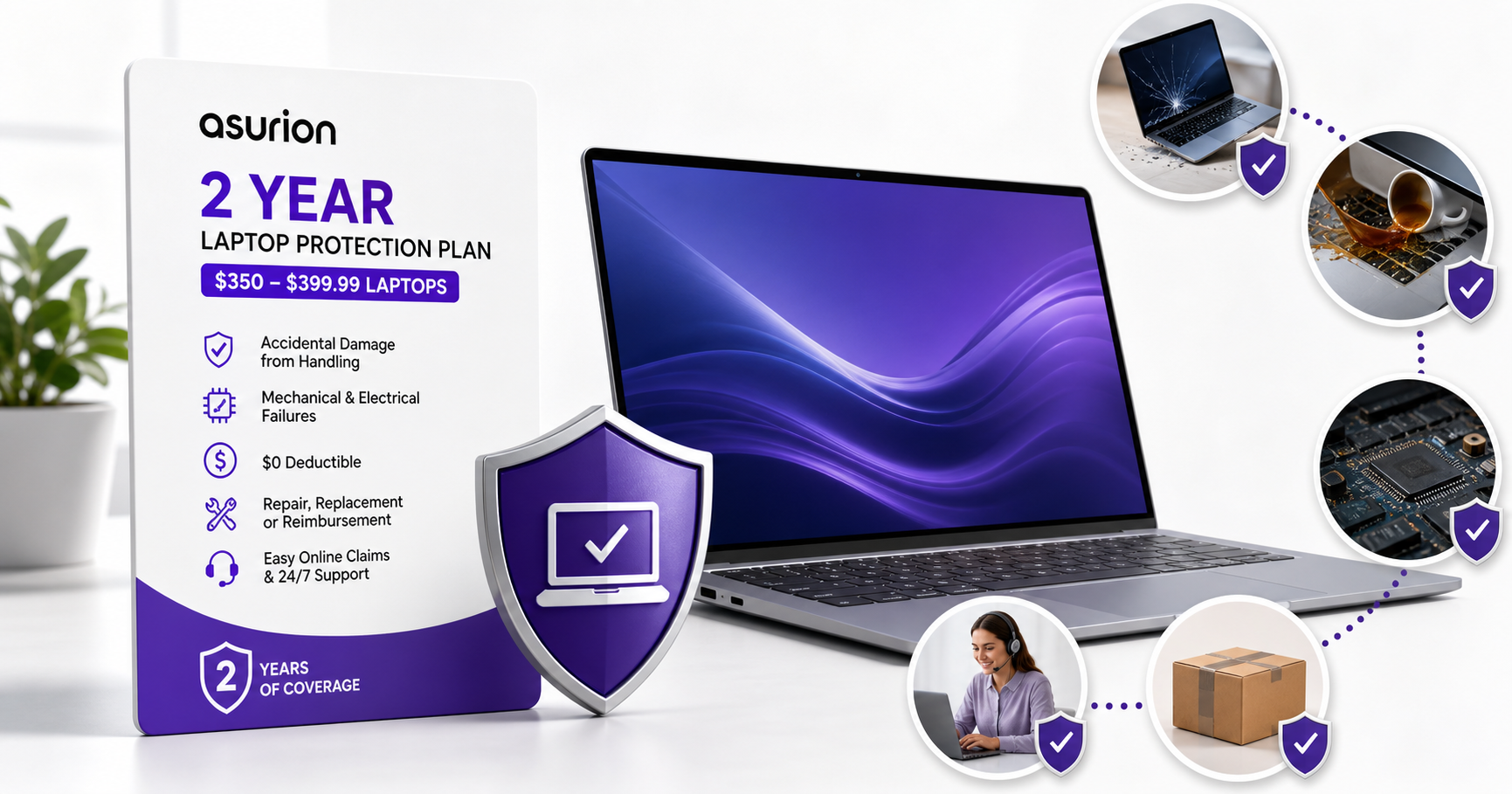 ASURION 2 Year Laptop Protection Plan ($350–$399.99) Review: Is It Worth Adding to Your Cart?