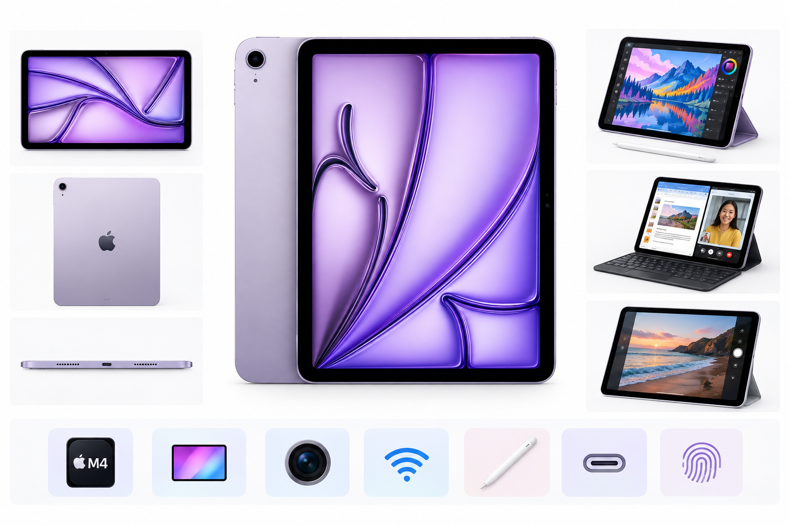 Apple iPad Air 11-inch (M4) Review: Powerful Performance in a Portable Purple Design