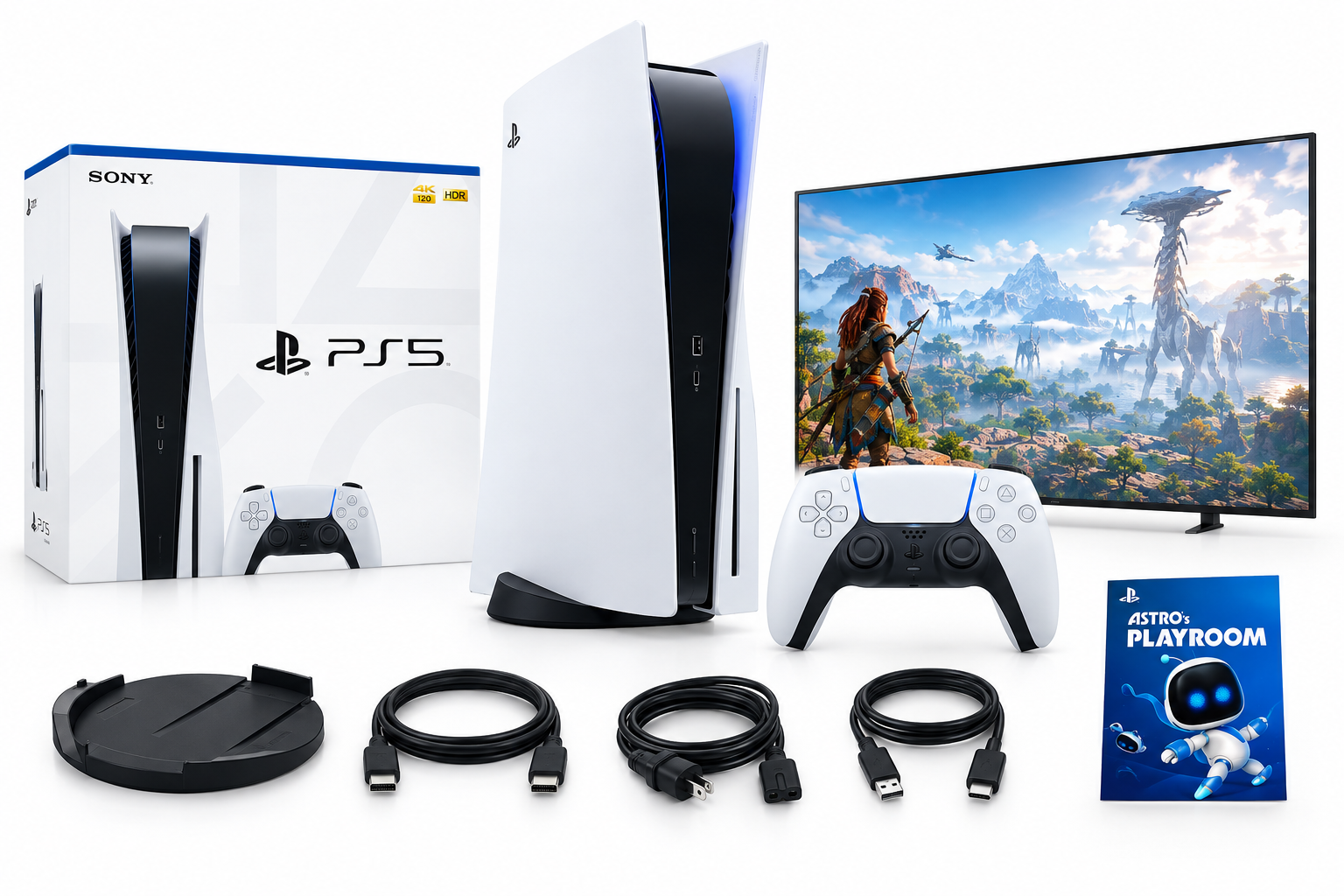 PlayStation 5 Console – 1TB Review: Fast Loading, Disc Support, and Immersive Gaming