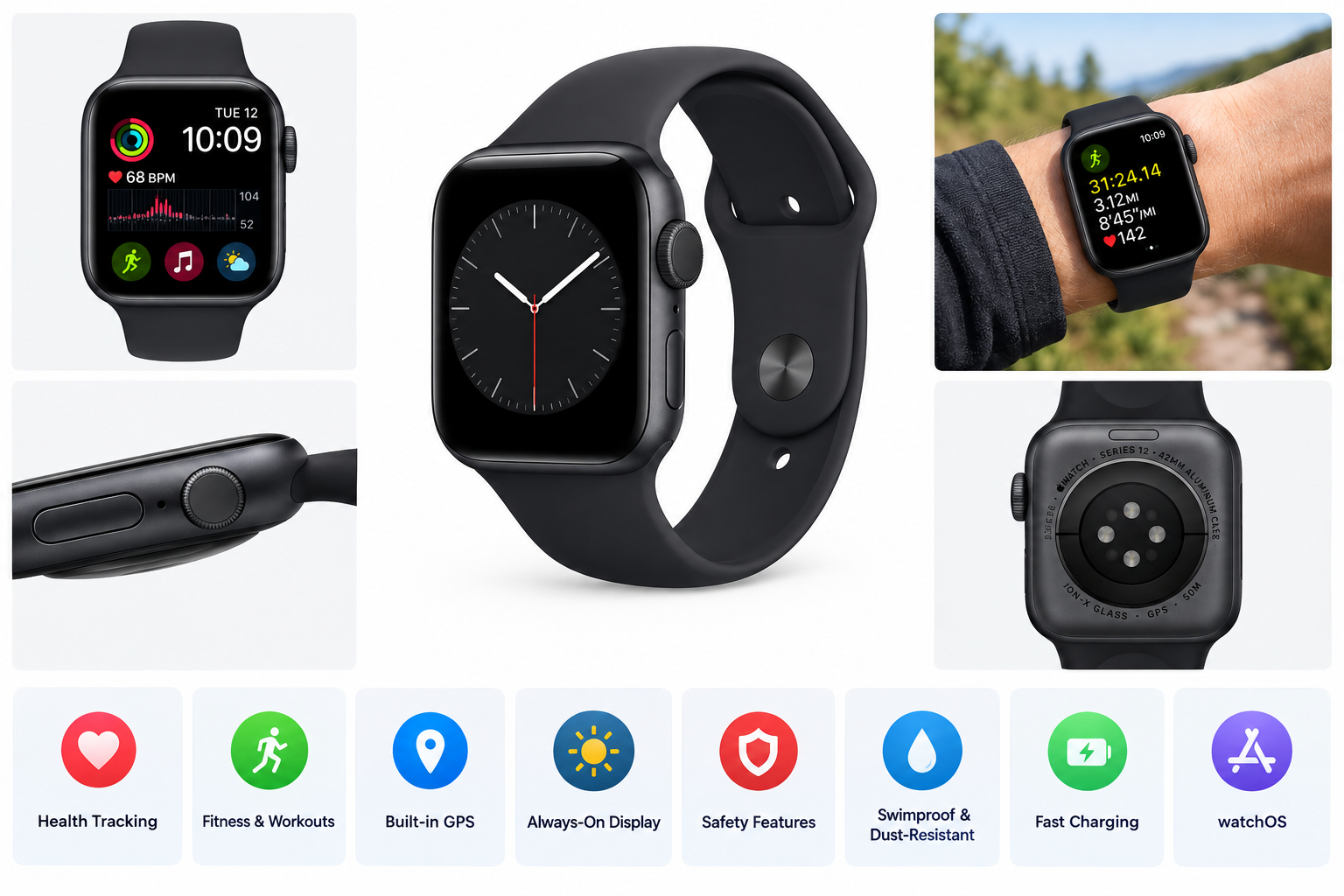 Apple Watch Series 12 GPS 42mm Review: Health, Fitness, Sleep, and Safety Features